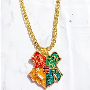 Harry Potter Houses Pendant Necklace